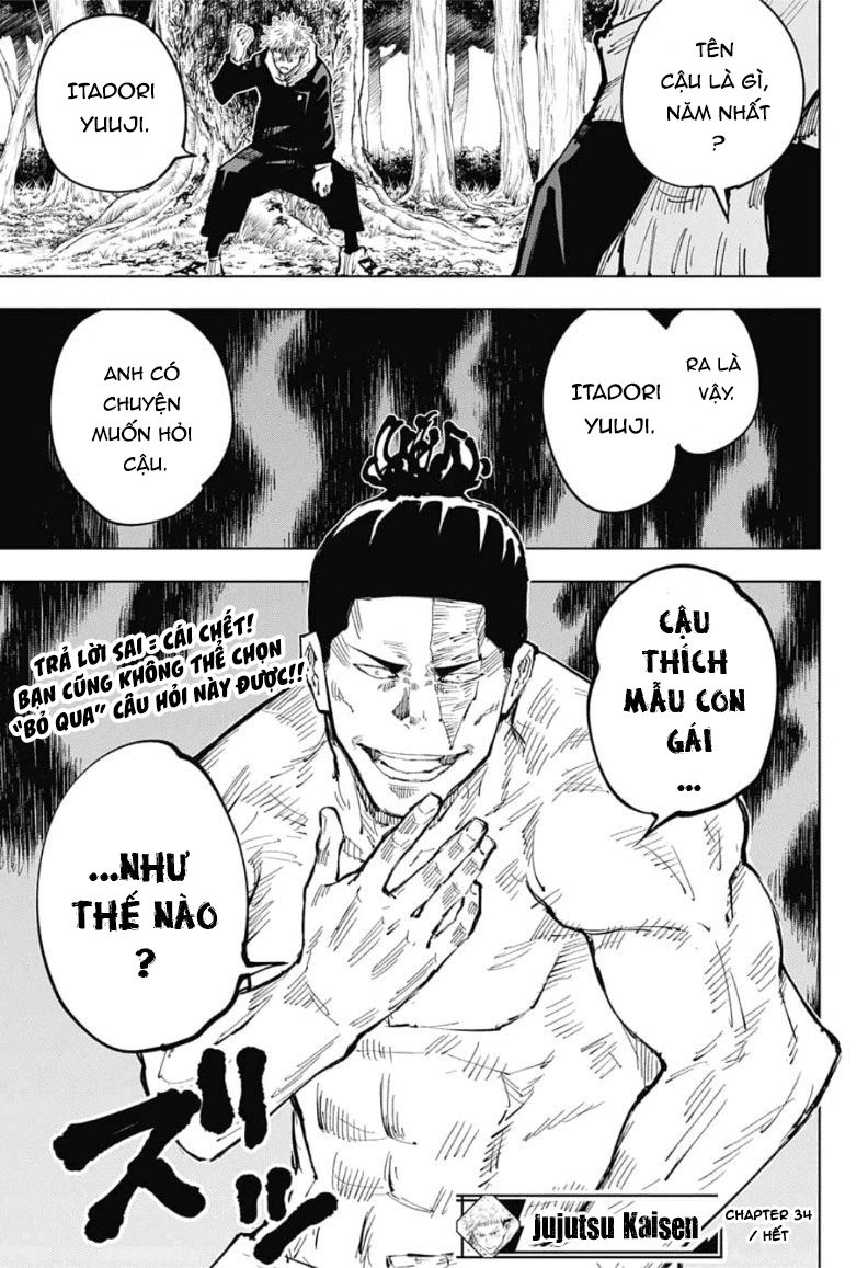 Jujutsu Kaisen - Chú Thuật Hồi Chiến Chapter 34 - 19