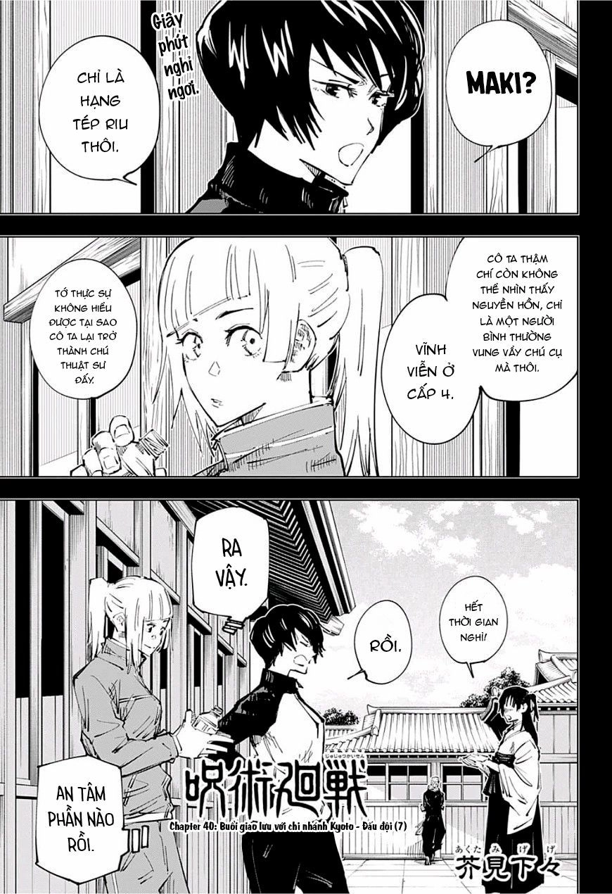 Jujutsu Kaisen - Chú Thuật Hồi Chiến Chapter 40 - 3