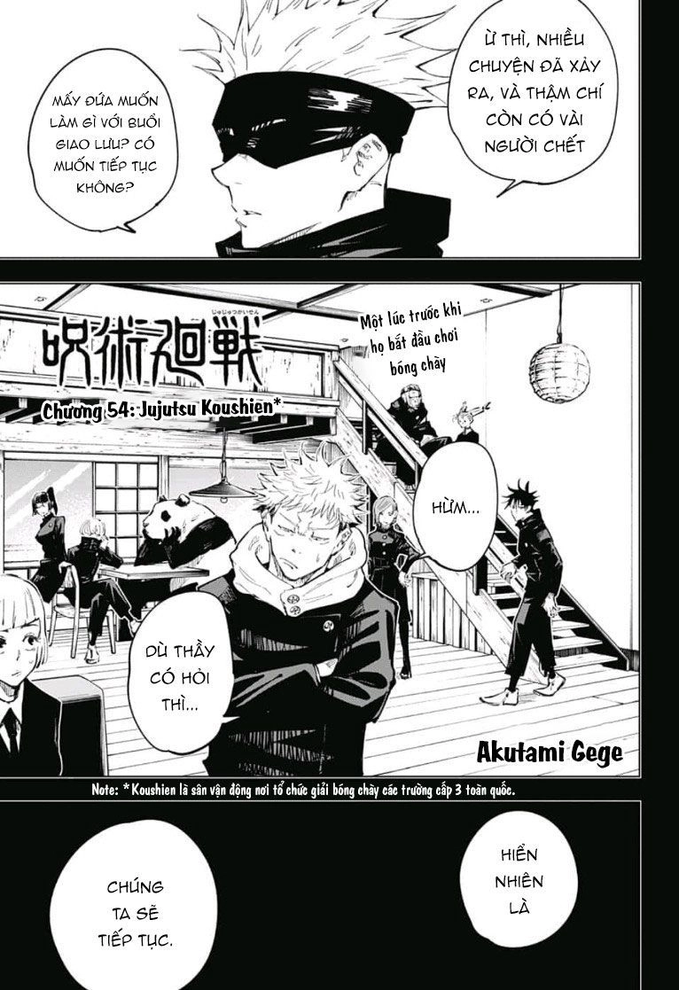 Jujutsu Kaisen - Chú Thuật Hồi Chiến Chapter 54 - 3