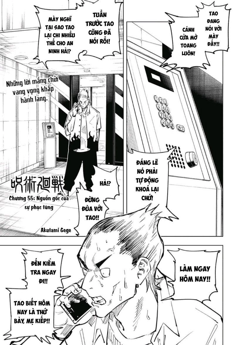 Jujutsu Kaisen - Chú Thuật Hồi Chiến Chapter 55 - 3