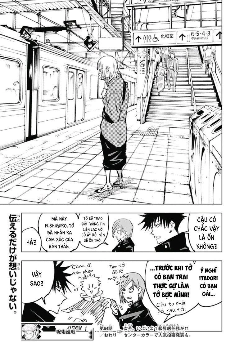 Jujutsu Kaisen - Chú Thuật Hồi Chiến Chapter 64 - 21
