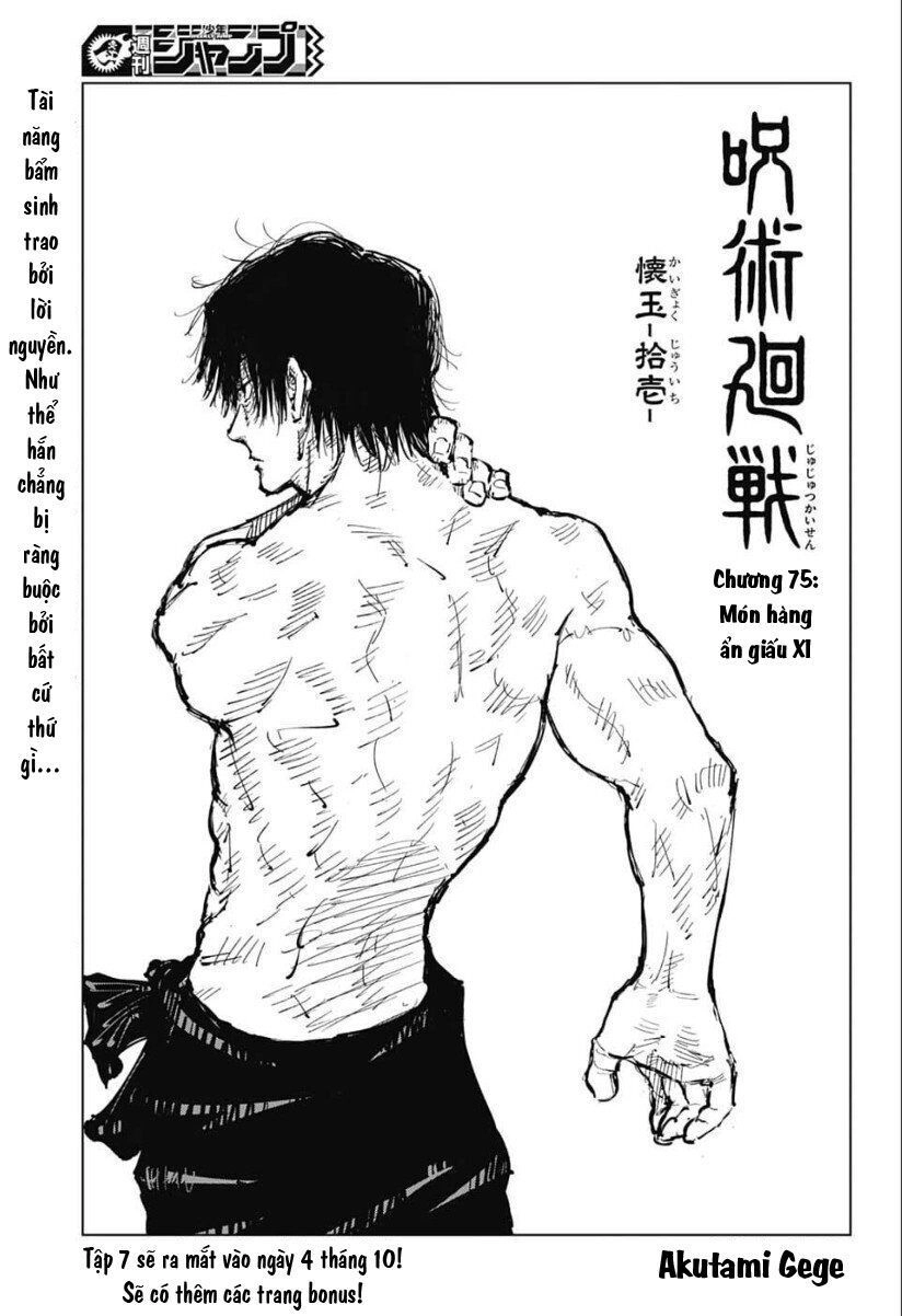 Jujutsu Kaisen - Chú Thuật Hồi Chiến Chapter 75 - 3