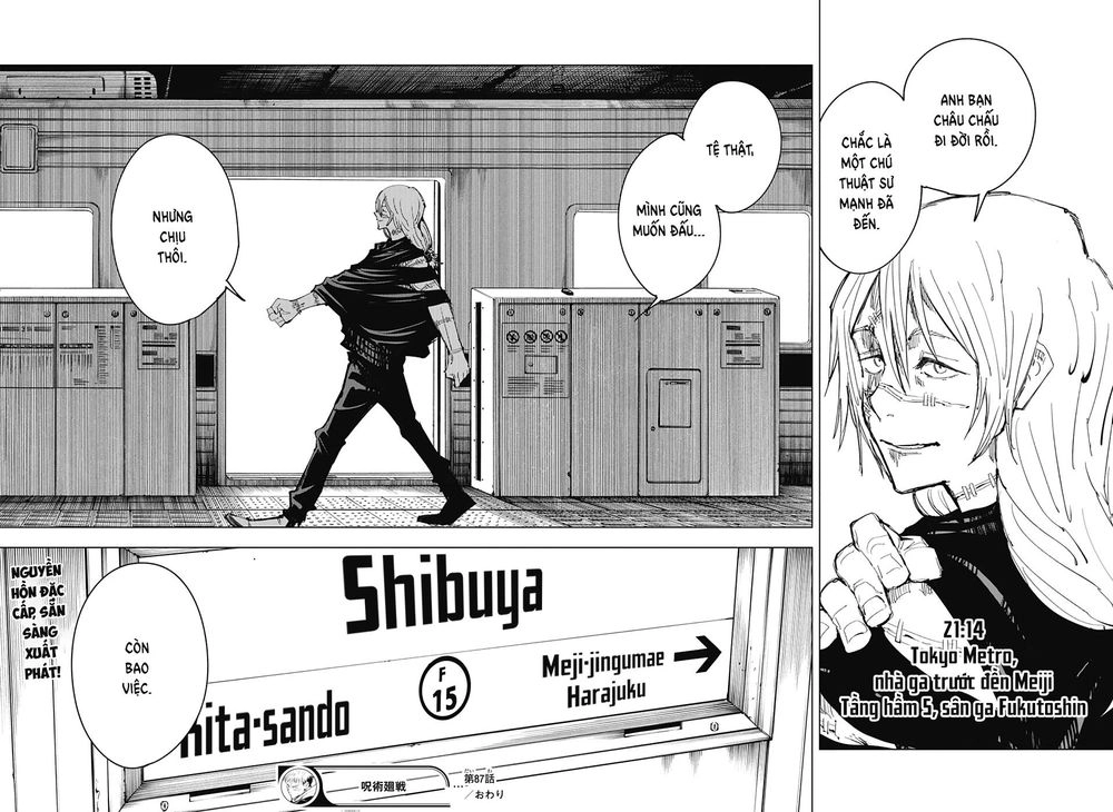 Jujutsu Kaisen - Chú Thuật Hồi Chiến Chapter 87 - 21