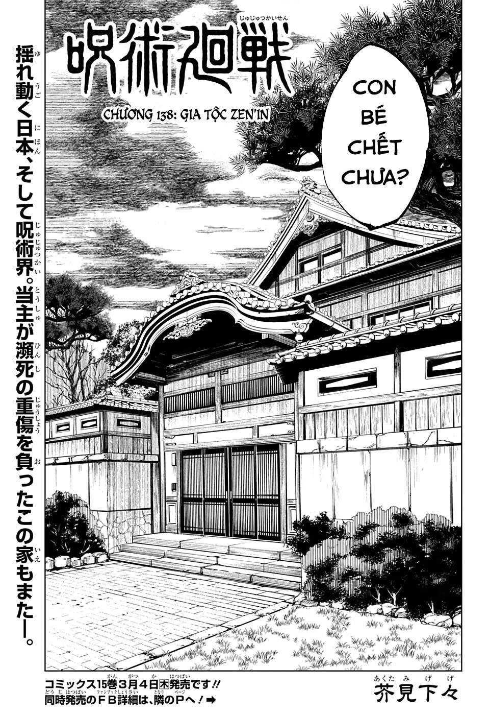 Jujutsu Kaisen - Chú Thuật Hồi Chiến Chapter 138 - 4