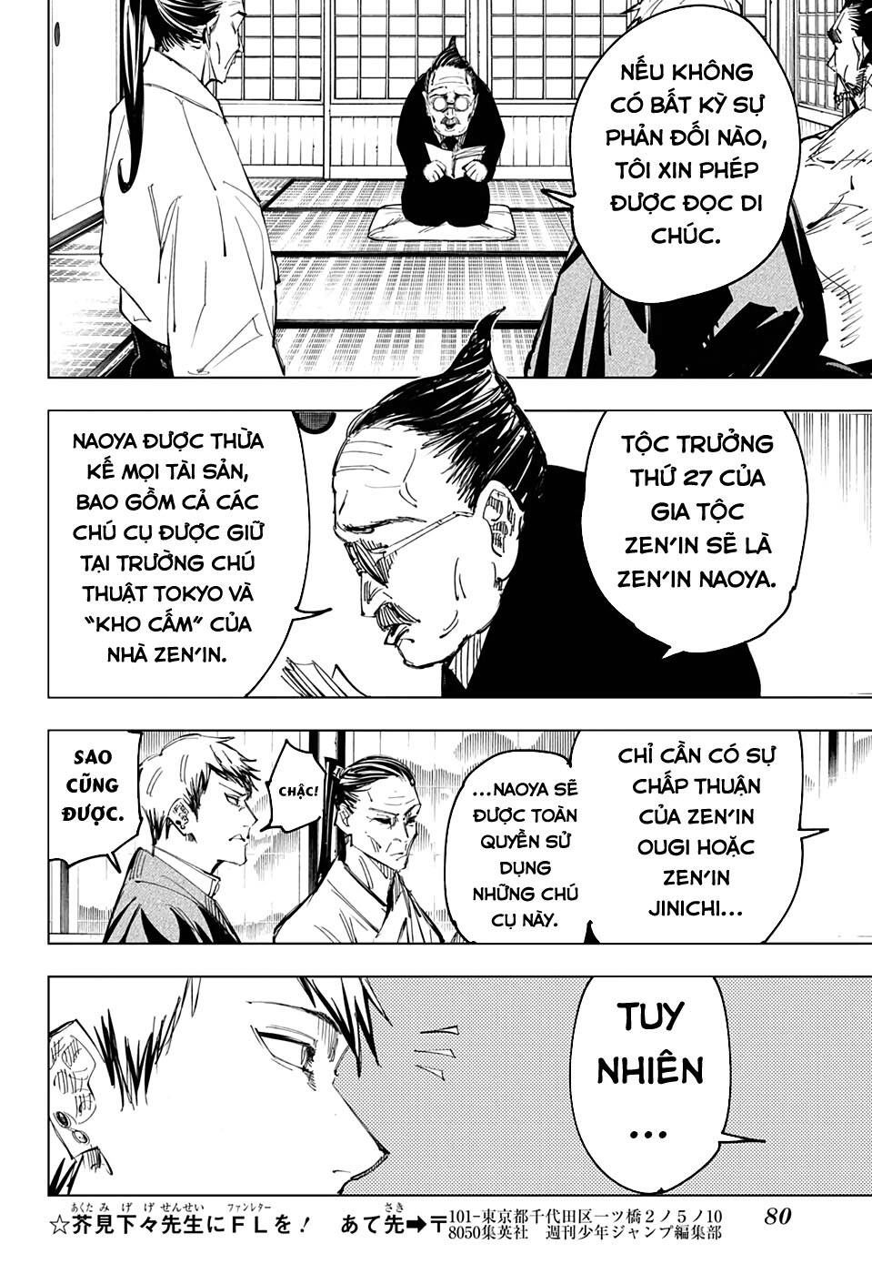 Jujutsu Kaisen - Chú Thuật Hồi Chiến Chapter 138 - 11