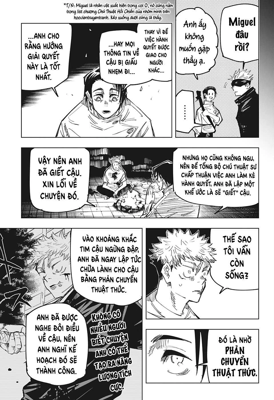 Jujutsu Kaisen - Chú Thuật Hồi Chiến Chapter 143 - 12