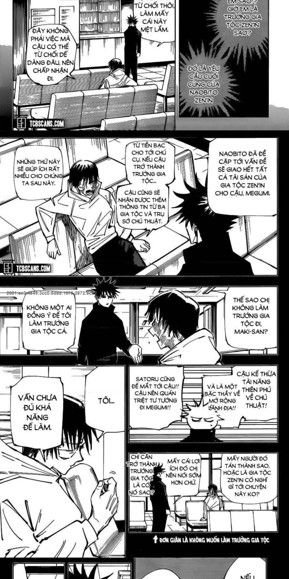 Jujutsu Kaisen - Chú Thuật Hồi Chiến Chapter 148 - 3