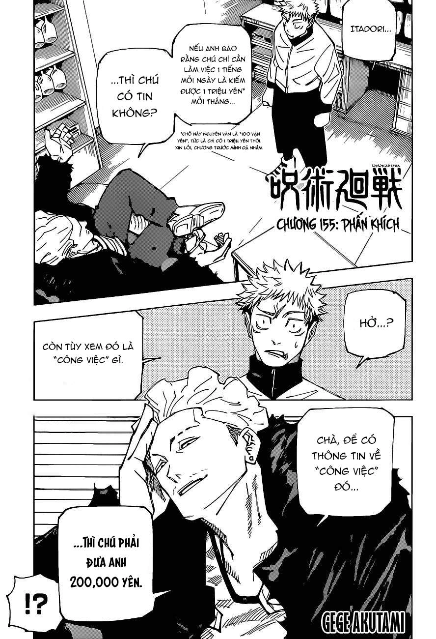 Jujutsu Kaisen - Chú Thuật Hồi Chiến Chapter 155 - 3