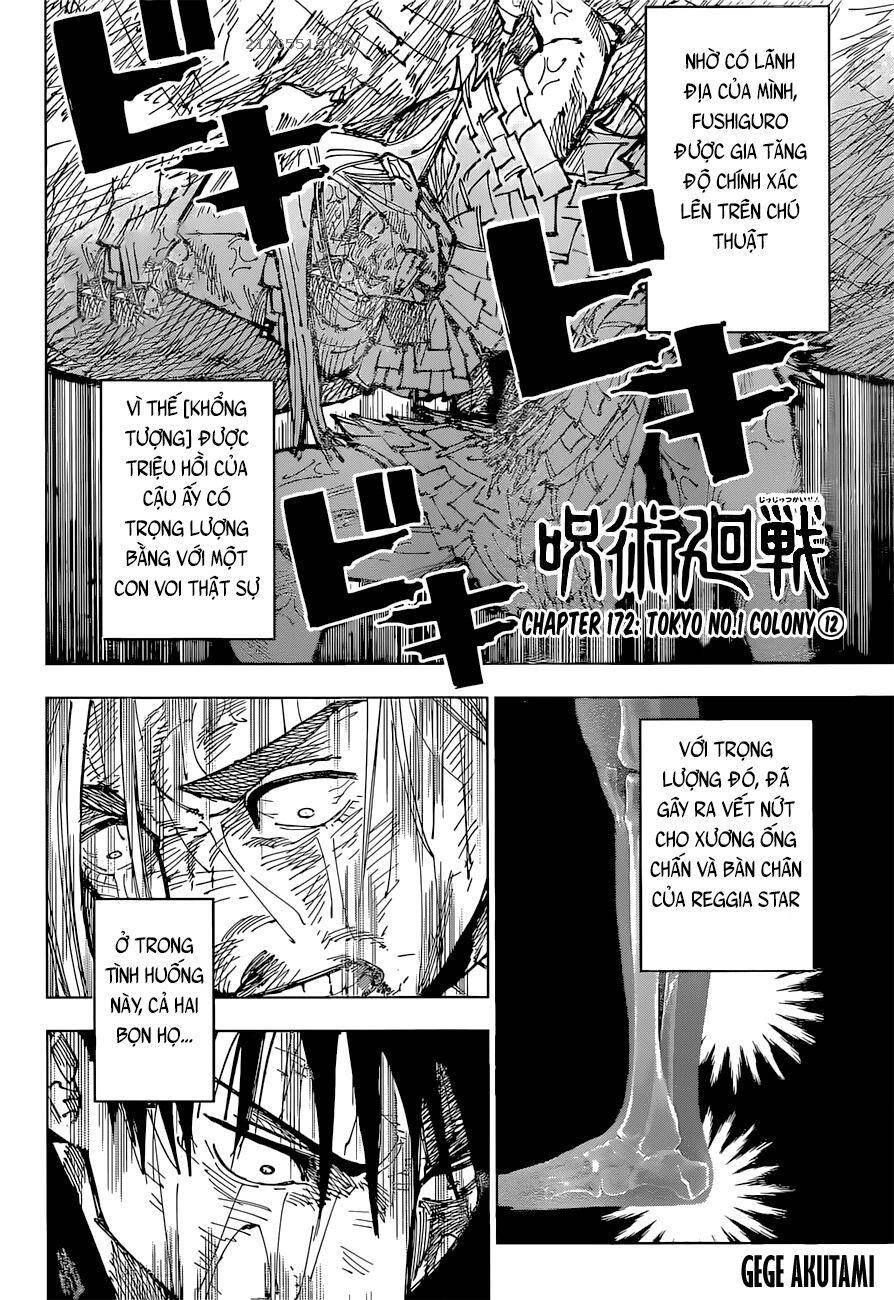 Jujutsu Kaisen - Chú Thuật Hồi Chiến Chapter 172 - 2