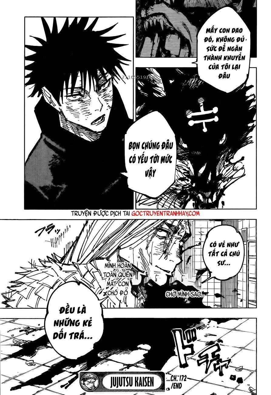 Jujutsu Kaisen - Chú Thuật Hồi Chiến Chapter 172 - 18