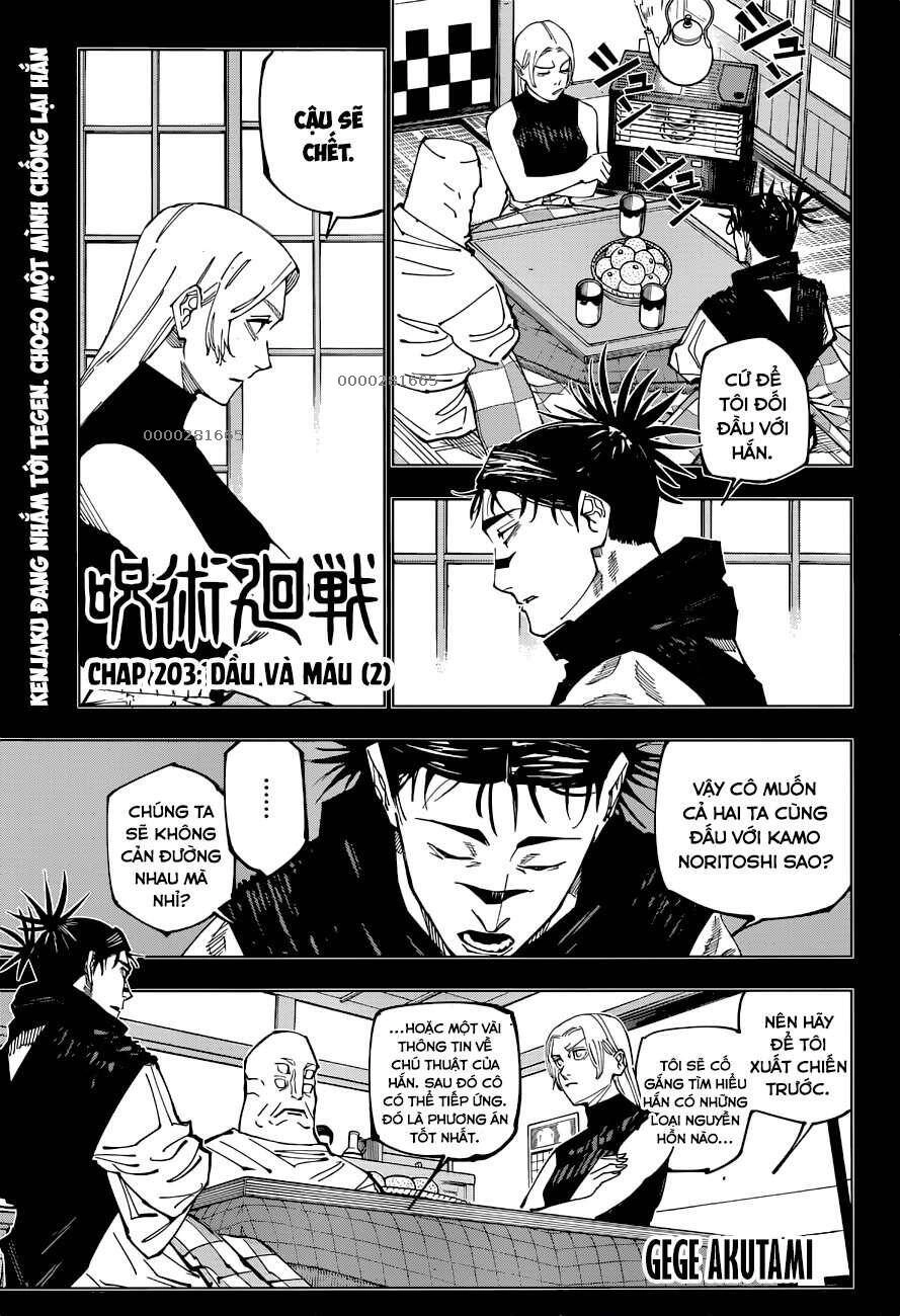 Jujutsu Kaisen - Chú Thuật Hồi Chiến Chapter 203 - 2
