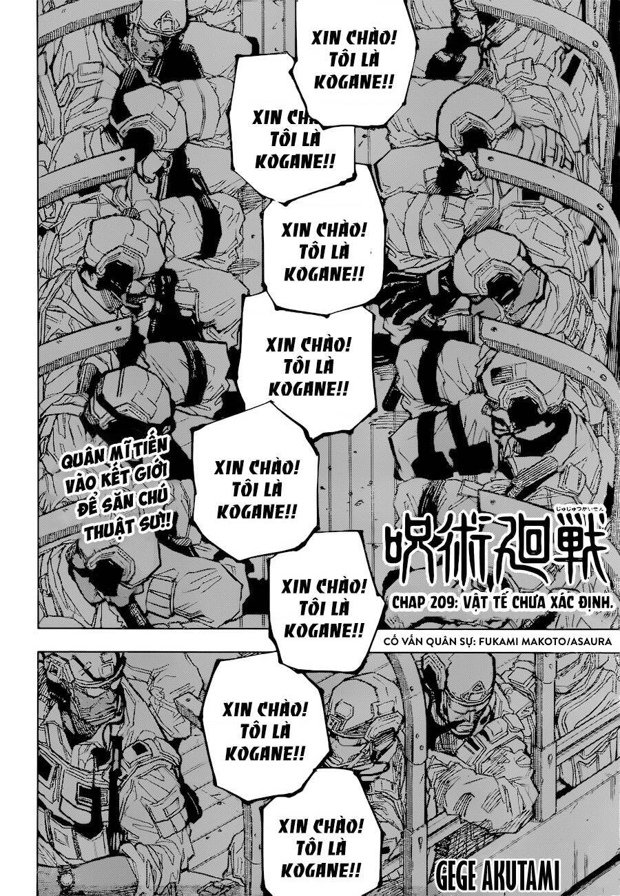 Jujutsu Kaisen - Chú Thuật Hồi Chiến Chapter 209 - 4