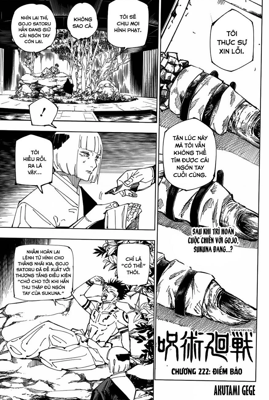 Jujutsu Kaisen - Chú Thuật Hồi Chiến Chapter 222 - 2