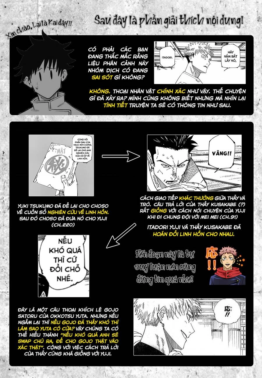 Jujutsu Kaisen - Chú Thuật Hồi Chiến Chapter 222 - 21