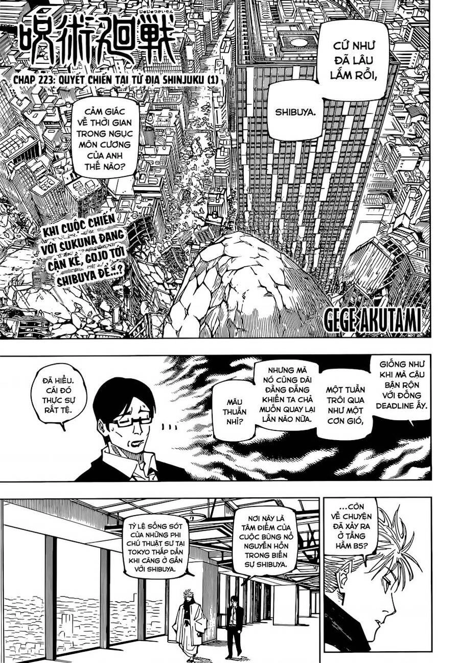 Jujutsu Kaisen - Chú Thuật Hồi Chiến Chapter 223 - 2