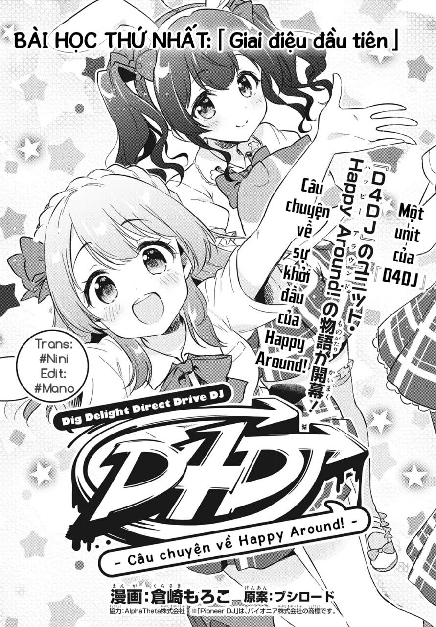 D4Dj -The Story Of Happy Around! Chapter 1 - 7