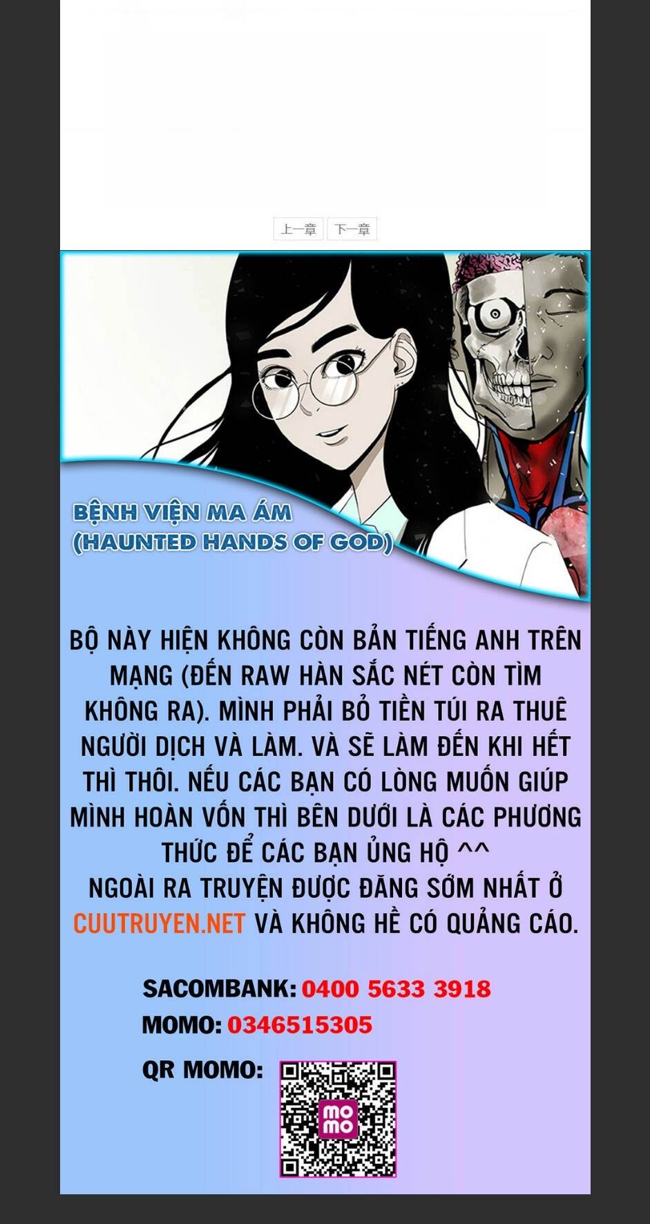 Bệnh Viện Ma Ám Chapter 58 - 72