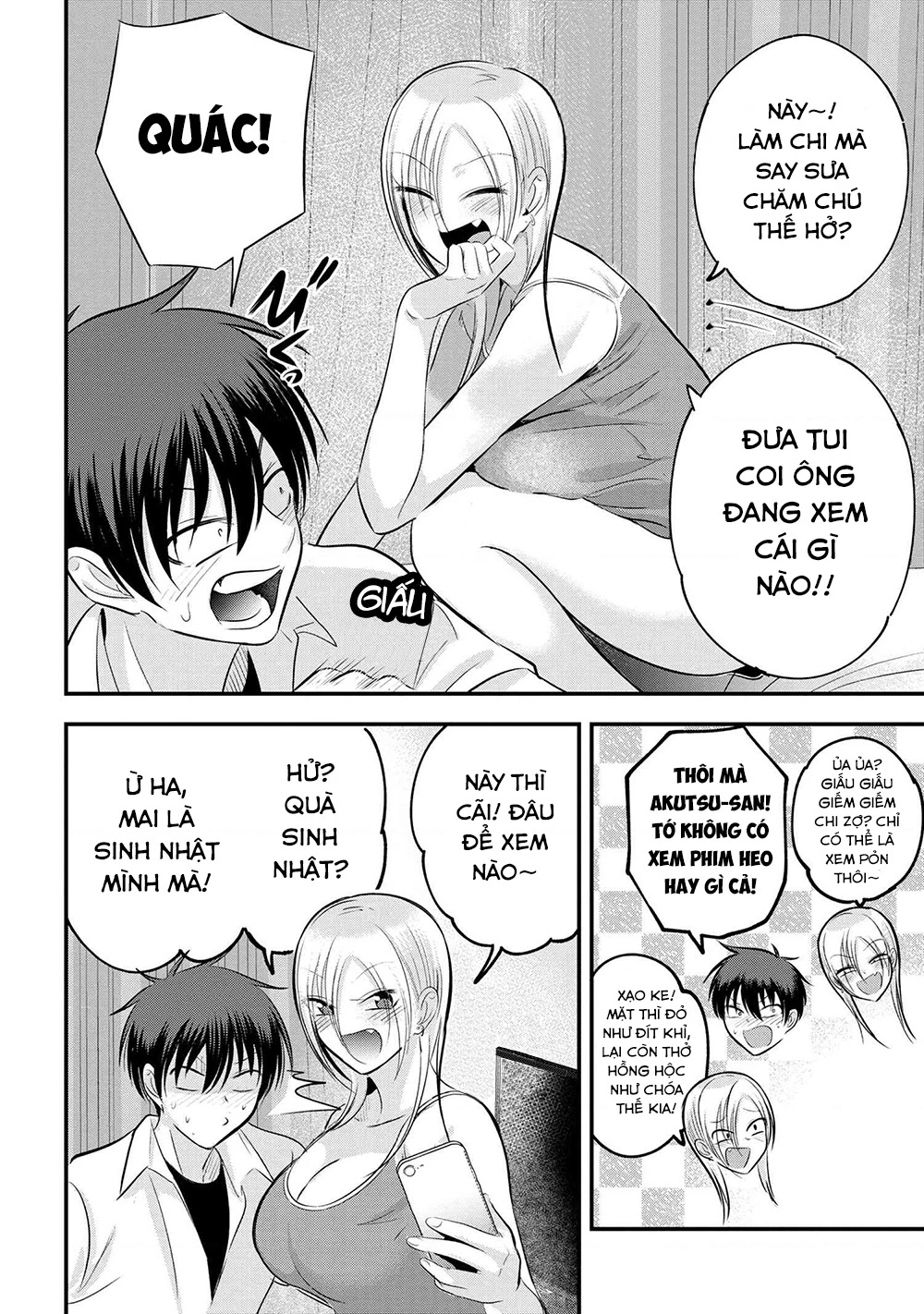 Please Go Home, Akutsu-San! Chapter 141.79 - 7