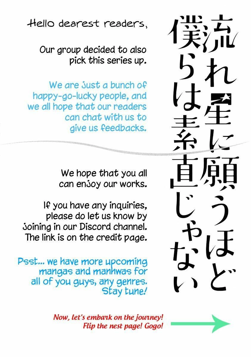 Nagareboshi Ni Negau Hodo Bokura Wa Sunao Ja Nai Chapter 2 - 3