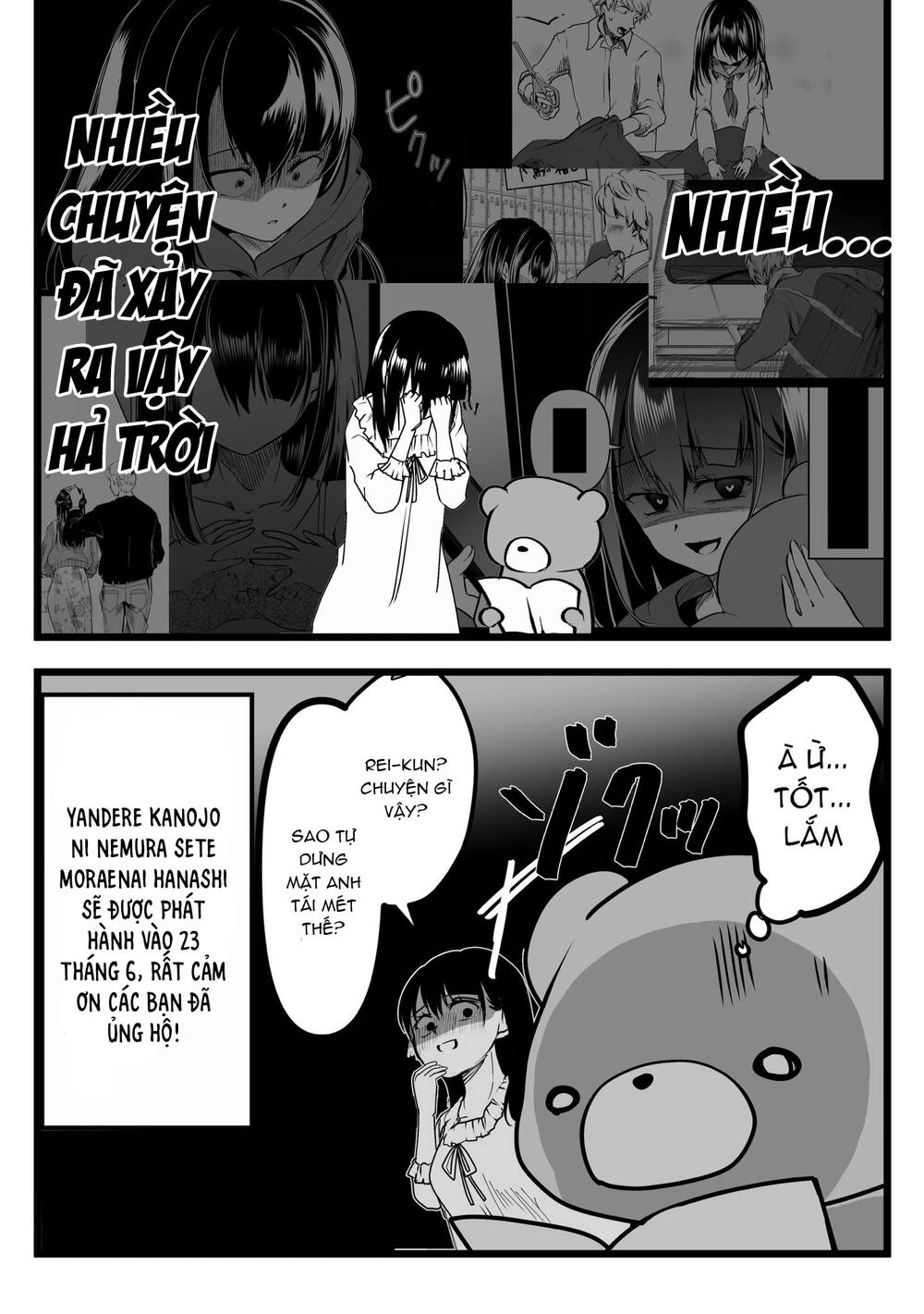 Cô Bạn Gái Yandere Của Tôi Sẽ Không Để Tôi Yên Nghỉ Chapter 36.5 - 1