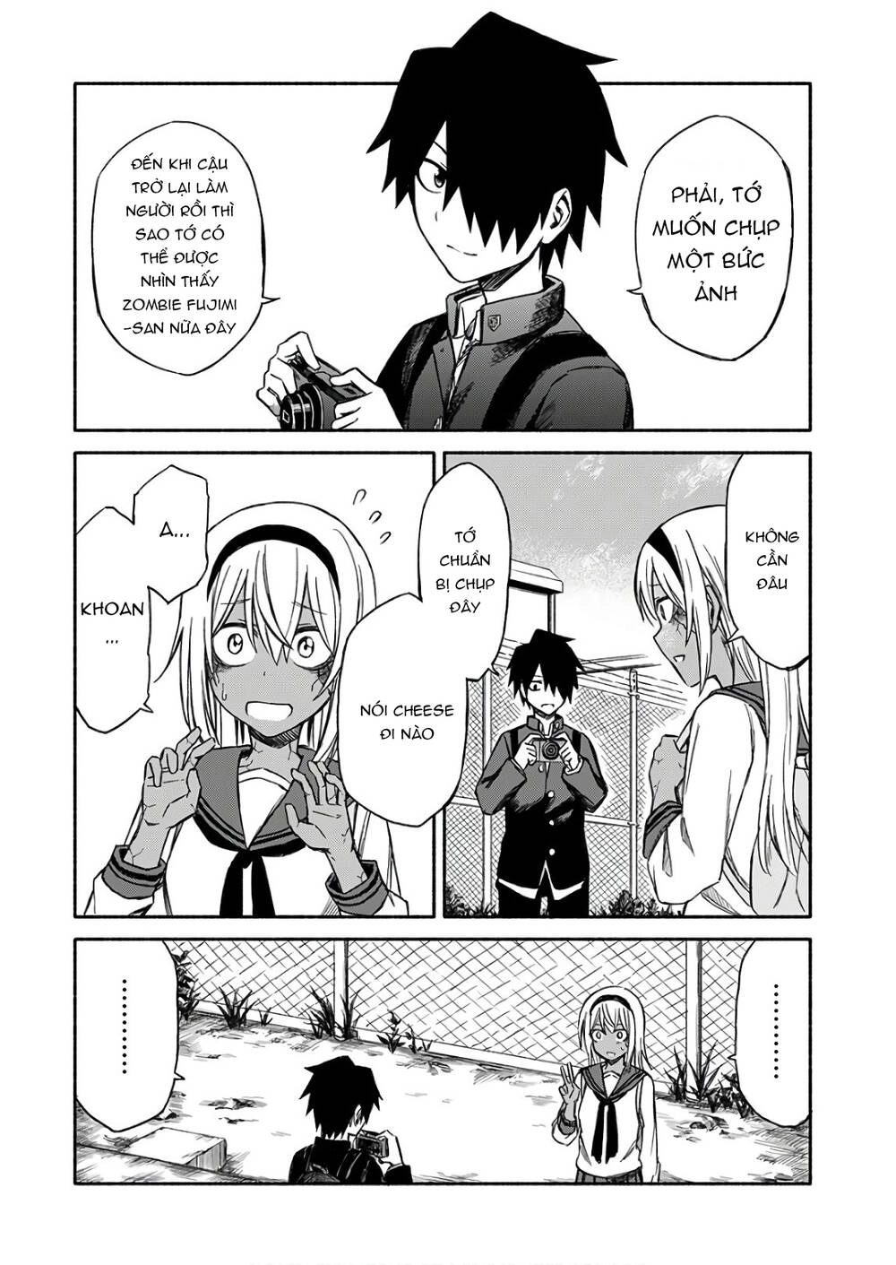 Zombi Shoujo No Fujimi-San Chapter 4 - 25