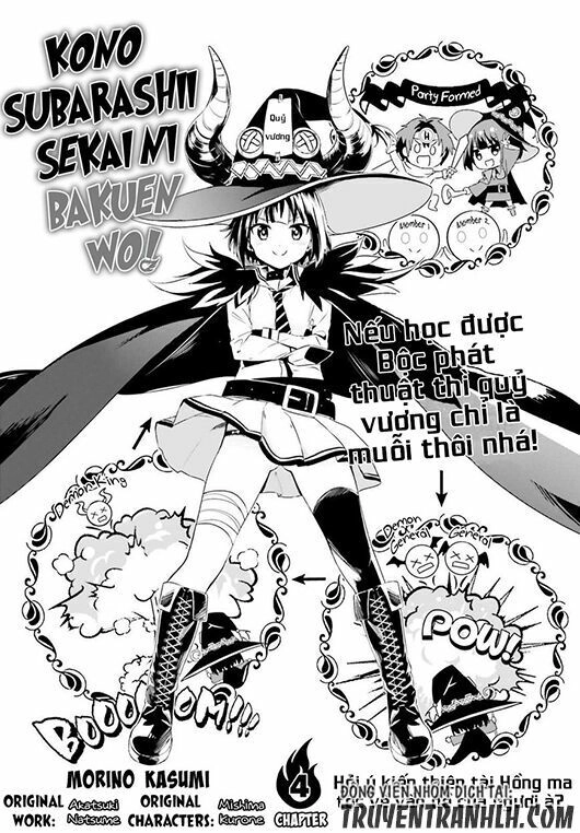 Phước Lành Cho Thế Giới - Ngoại Truyện Megumin Chapter 4 - 4