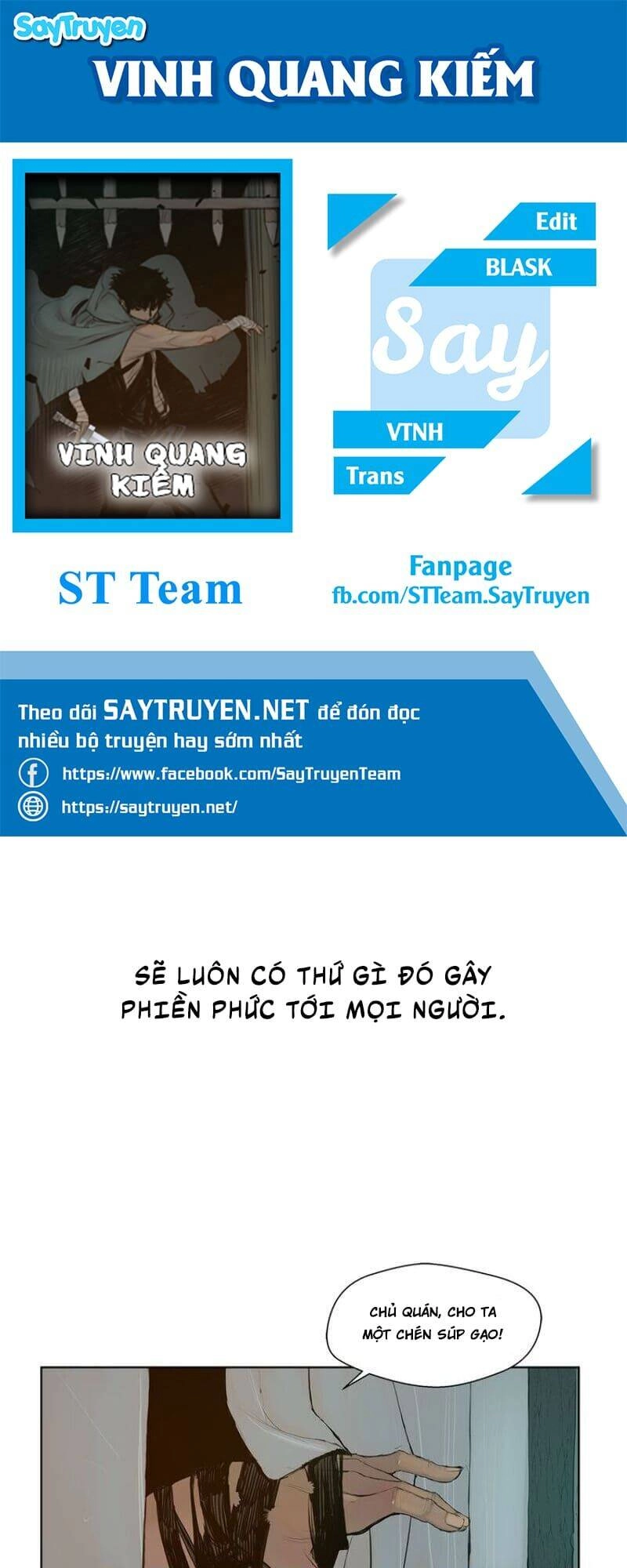 Vinh Quang Kiếm Chapter 20 - 1