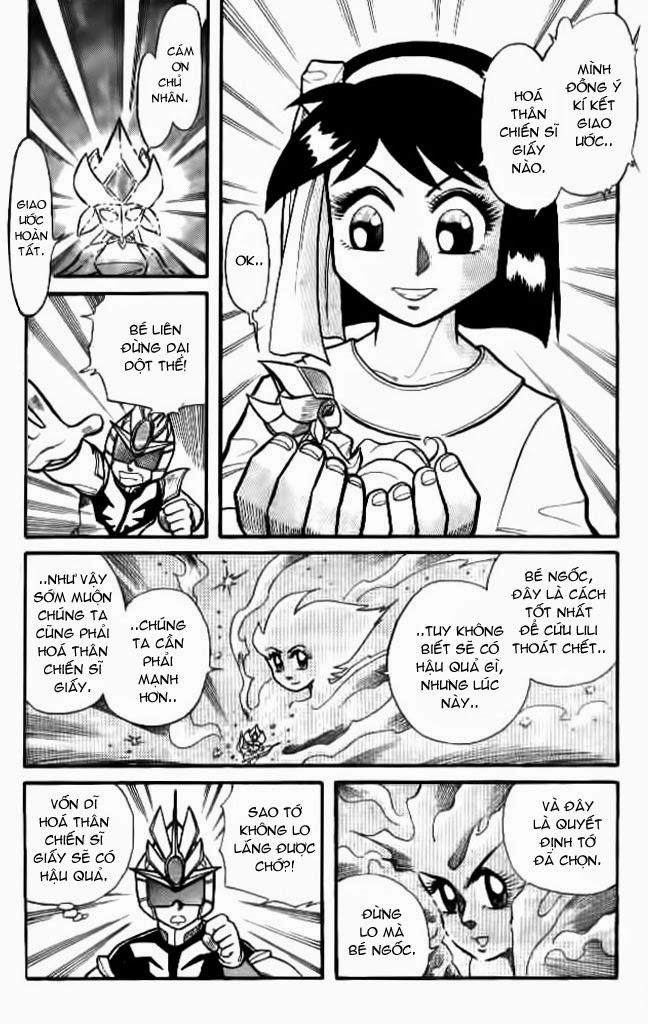 Hiệp Sĩ Giấy Chapter 8 - 11