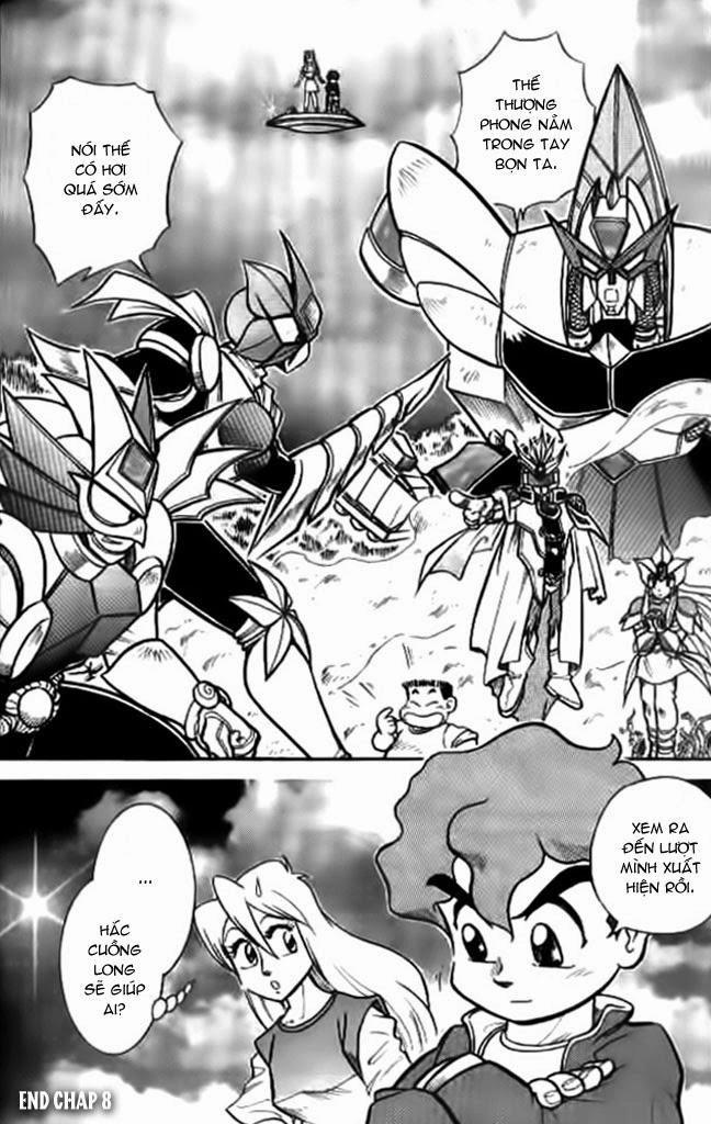 Hiệp Sĩ Giấy Chapter 8 - 33