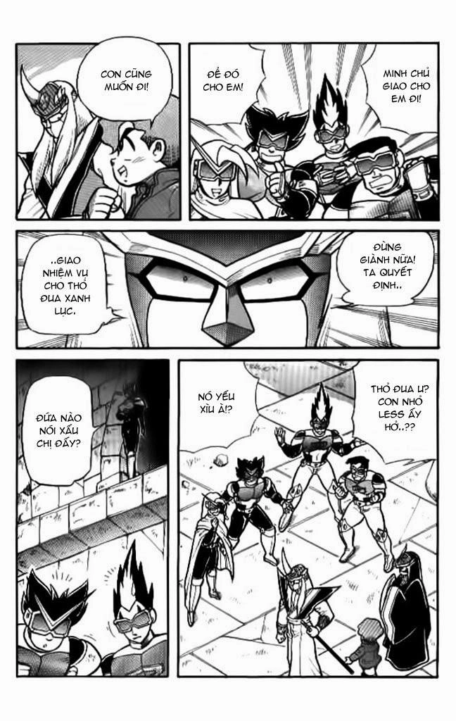 Hiệp Sĩ Giấy Chapter 10 - 13