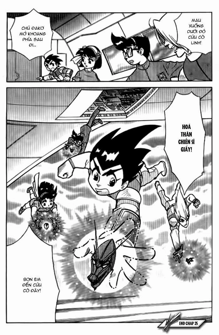 Hiệp Sĩ Giấy Chapter 35 - 36