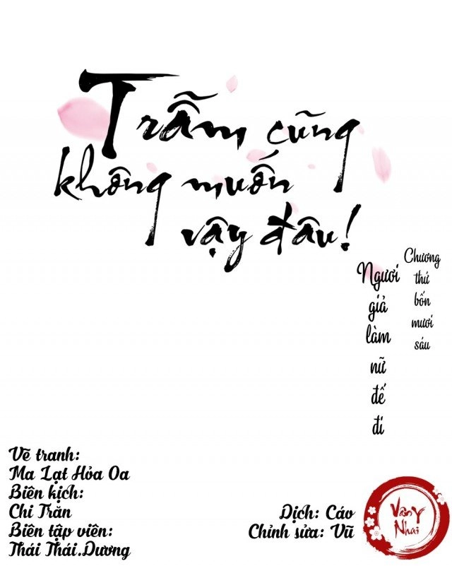 Trẫm Cũng Không Muốn Vậy Đâu Chapter 46 - 1