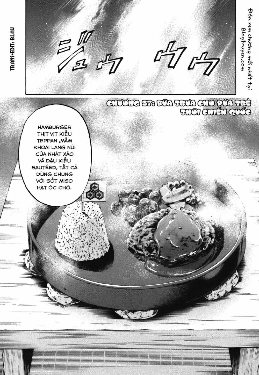 Nobunaga No Chef - Đầu Bếp Của Nobunaga Chapter 27 - 1