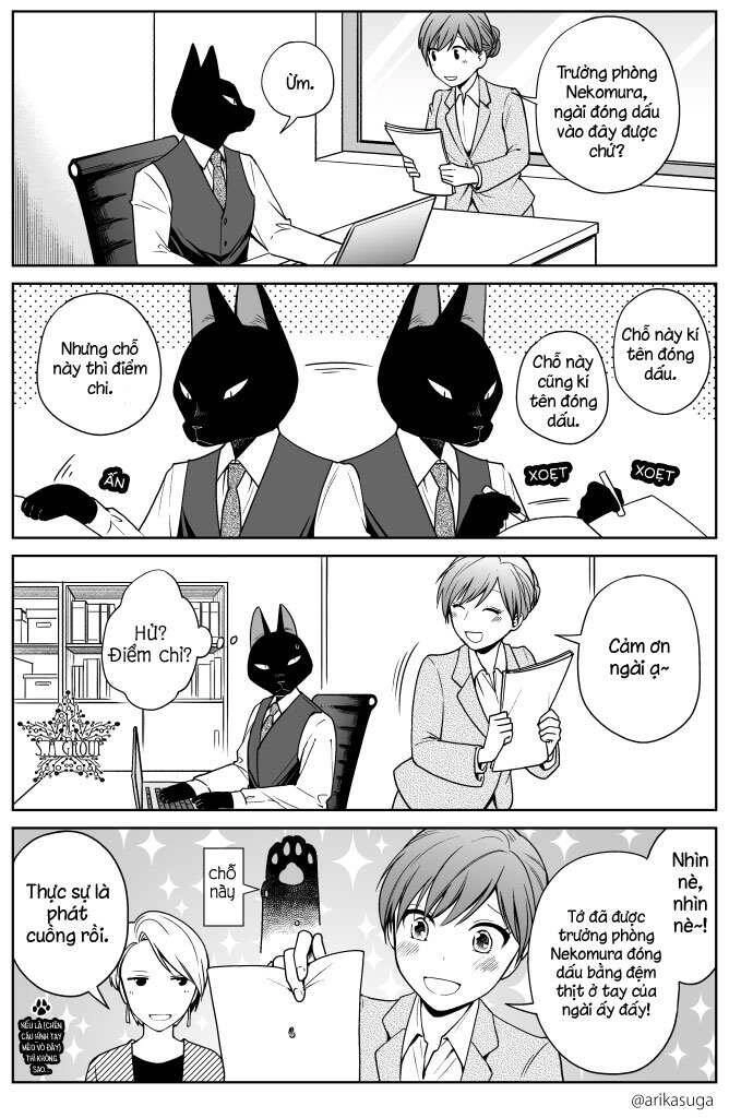 Công Ty Làm Việc Cùng Với Mèo Chapter 1 - 2