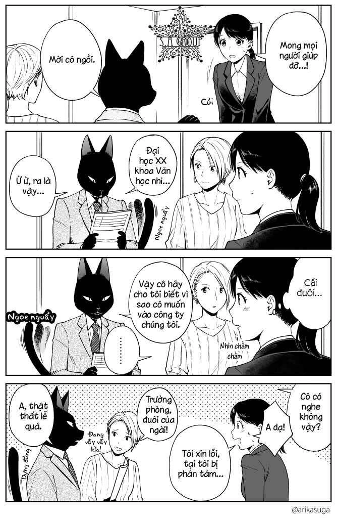 Công Ty Làm Việc Cùng Với Mèo Chapter 2 - 14