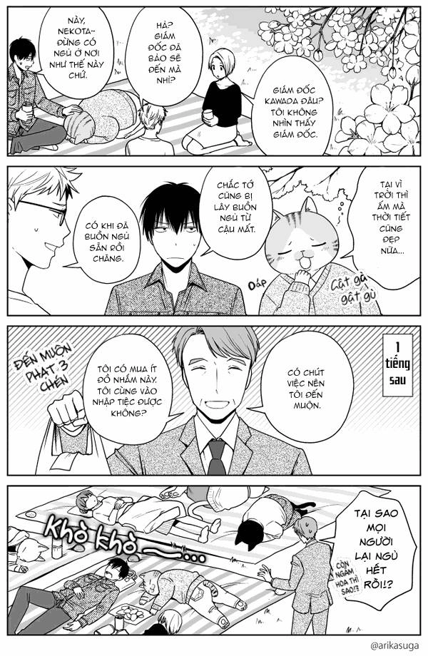 Công Ty Làm Việc Cùng Với Mèo Chapter 3 - 4