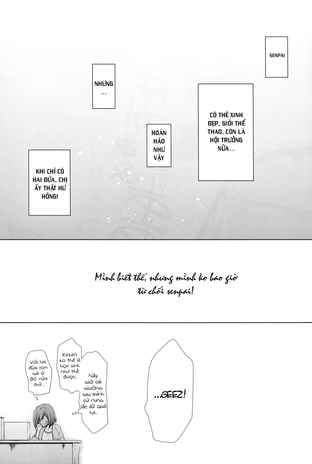 Kyuuketsuki-Chan To Kouhai-Chan Chapter 7.5 - 39