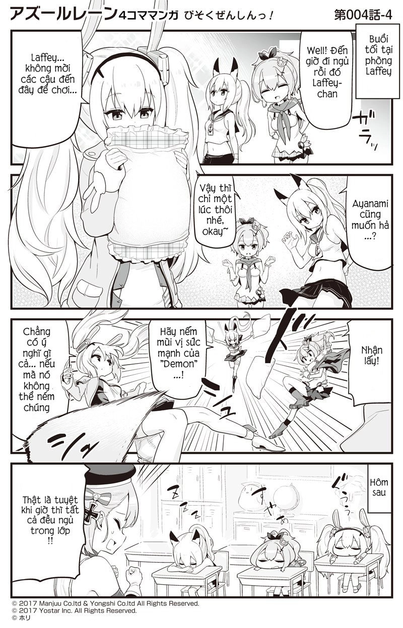 Azur Lane 4Koma Chapter 4 - 4