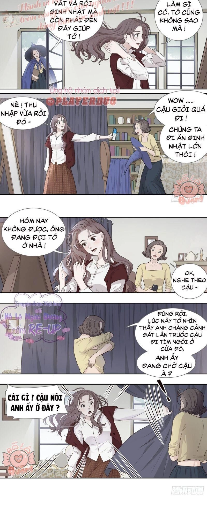 Kẹo Bông Gòn Và Mộng Giữa Ban Ngày Chapter 6 - 9