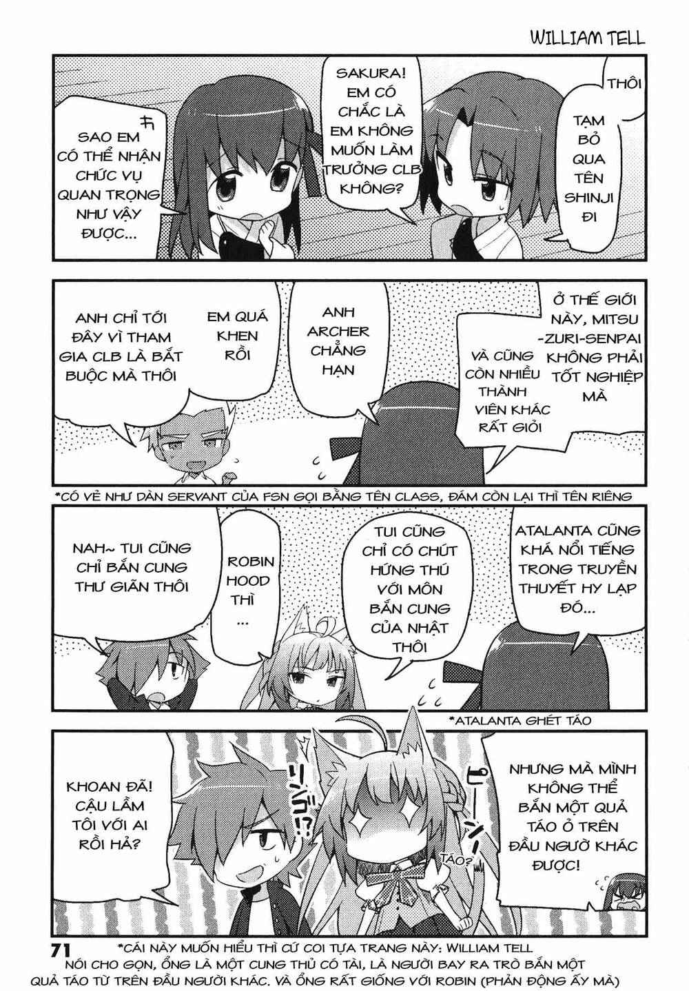 Type-Moon Gakuen - Chibi Chuki! Chapter 4 - 14