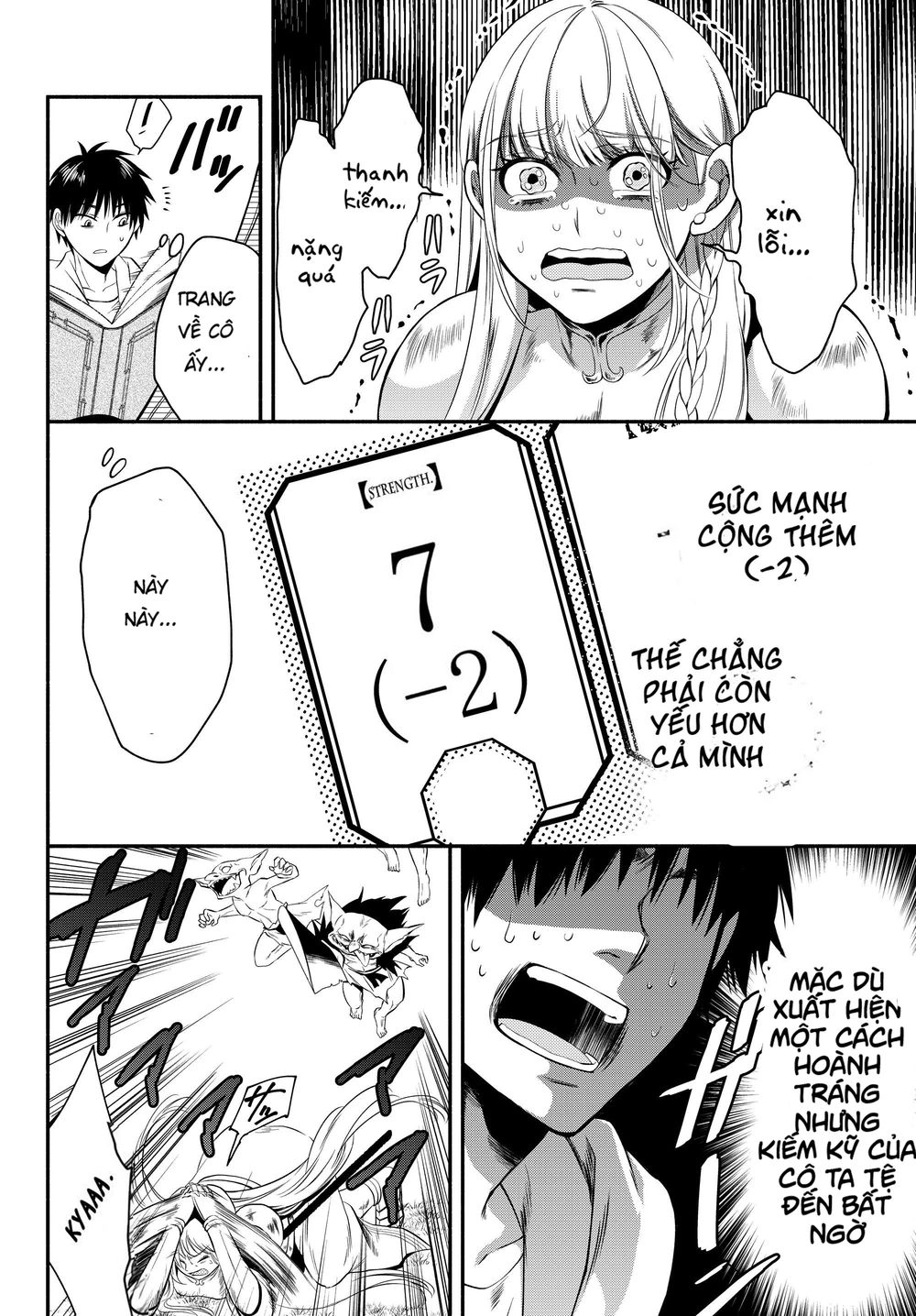 Thống Trị Hầm Ngục Chỉ Với 1 HP Chapter 3 - 4