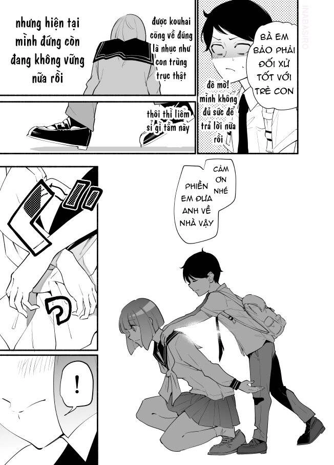 Koushinchou No Kouhai () To Teishinchou No Senpai () Ga Renai Ni Hatten Suru Made Chapter 11 - 4