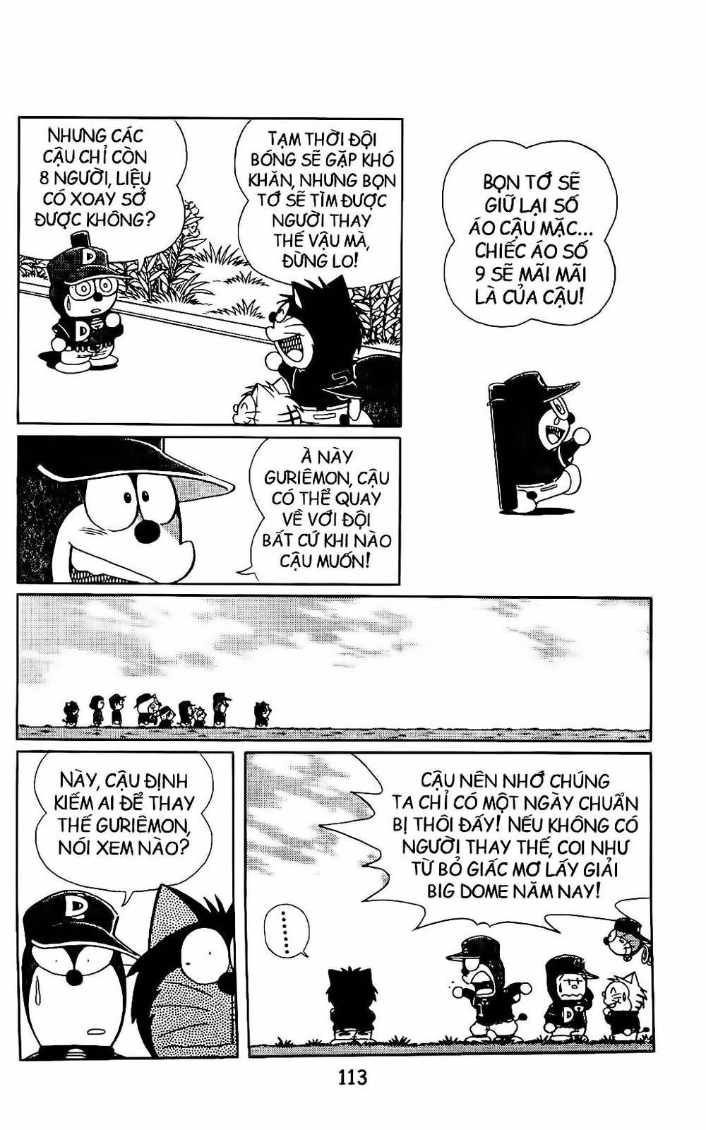 Doraemon Bóng Chày Chapter 13 - 15
