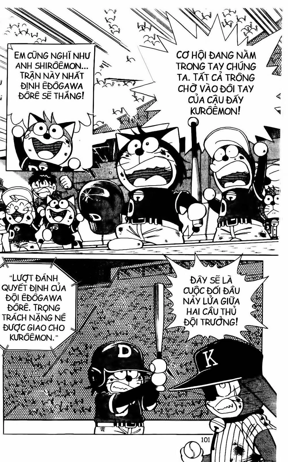 Doraemon Bóng Chày Chapter 31 - 33