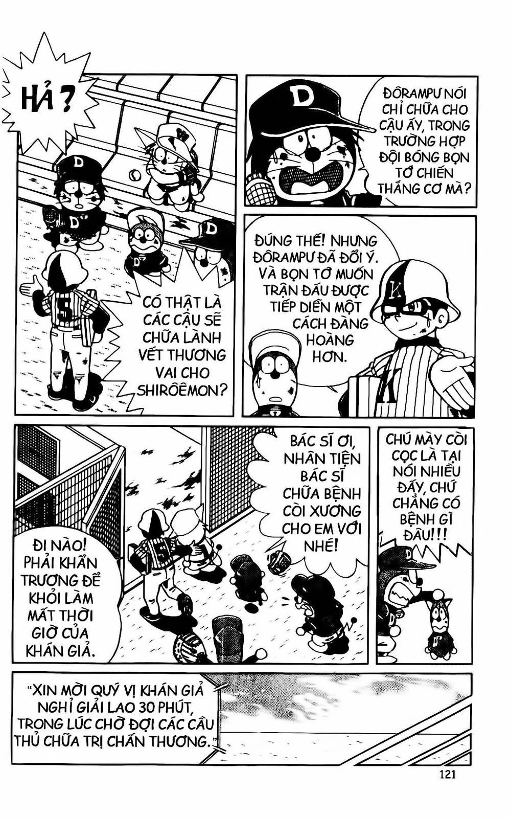 Doraemon Bóng Chày Chapter 32 - 9