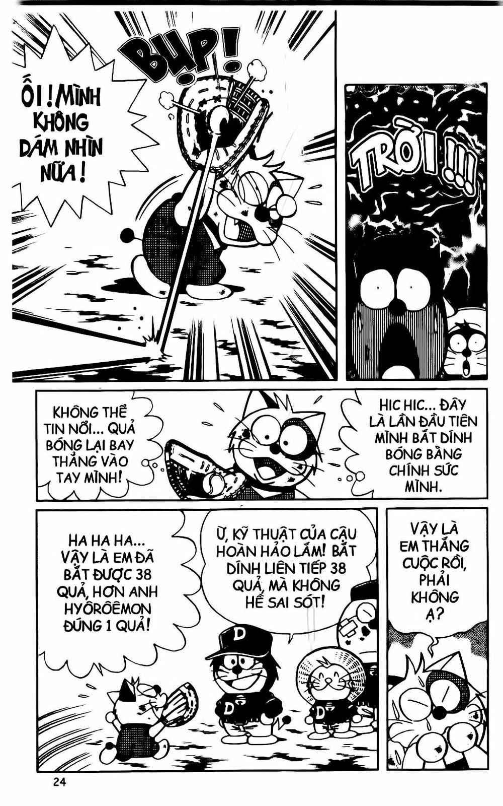 Doraemon Bóng Chày Chapter 34 - 35