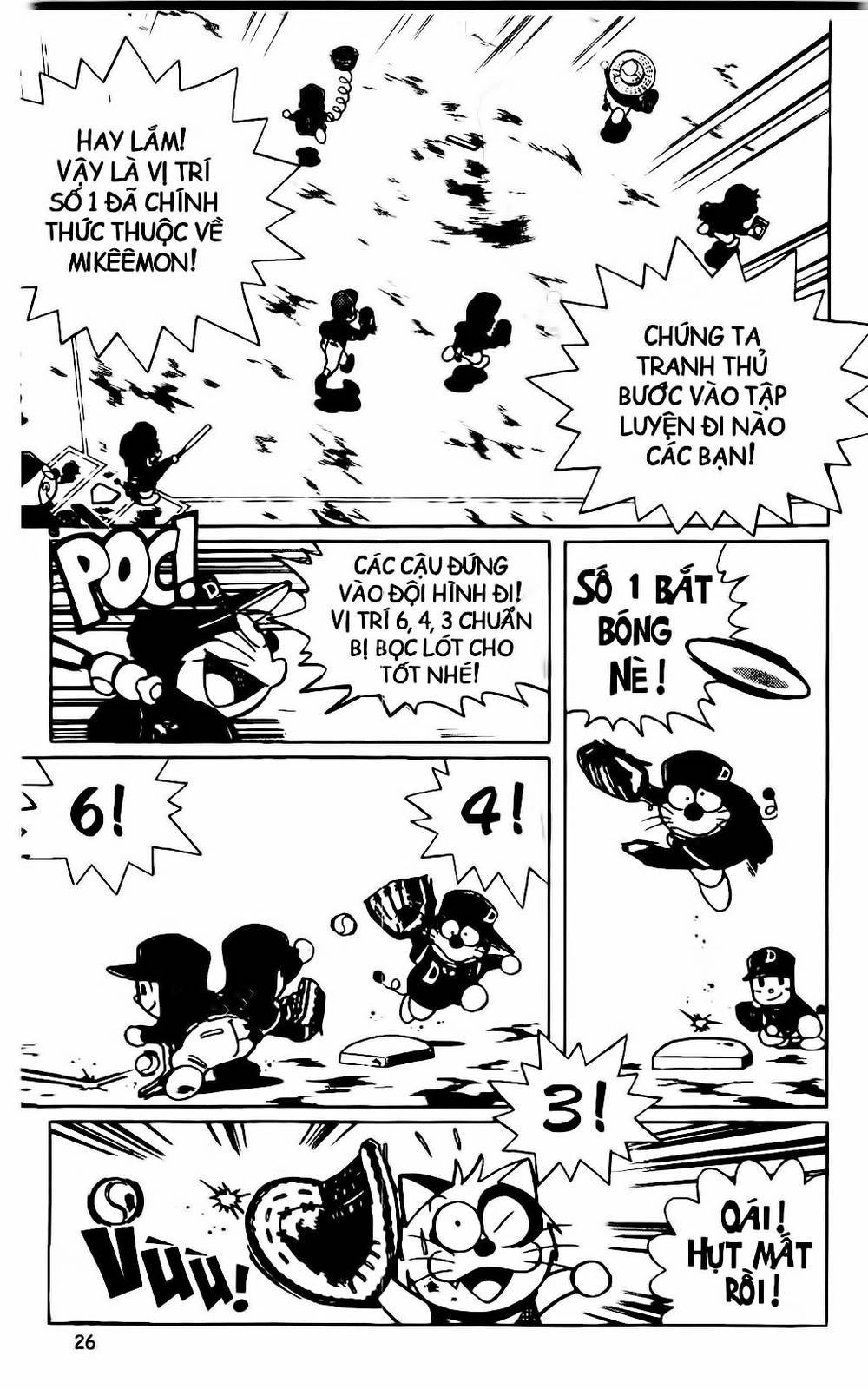 Doraemon Bóng Chày Chapter 34 - 39