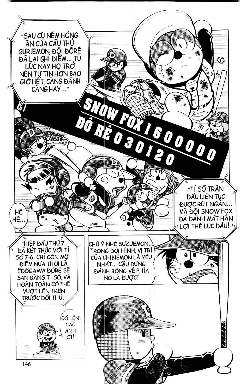 Doraemon Bóng Chày Chapter 38 - 43