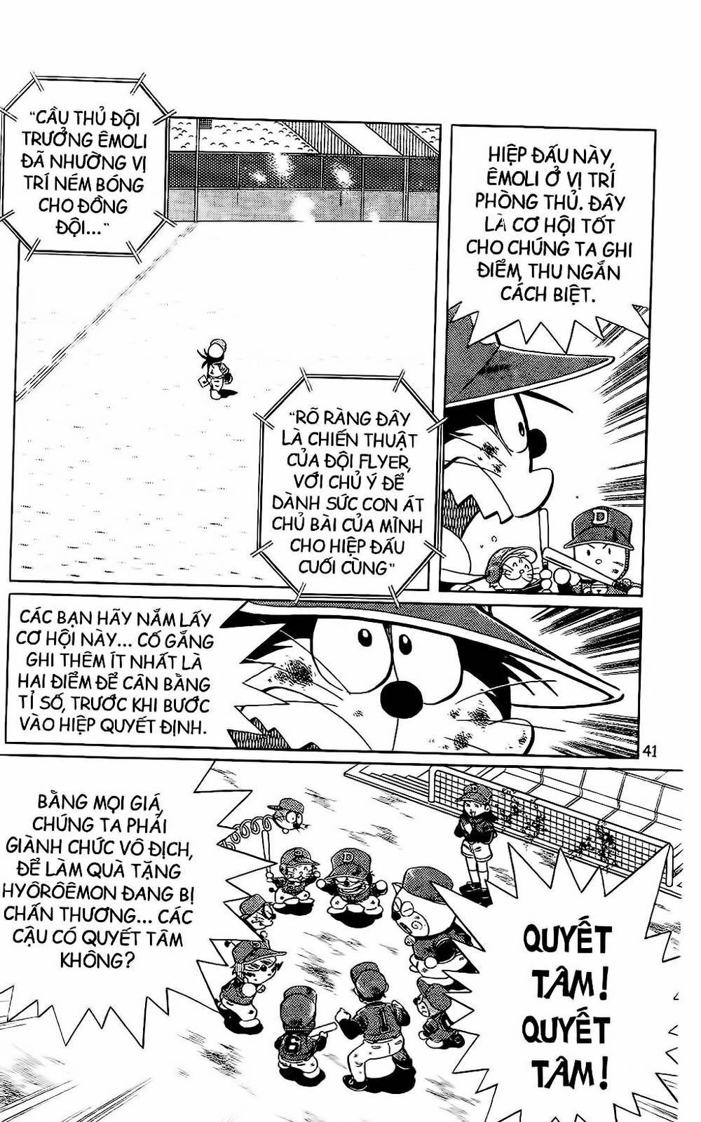 Doraemon Bóng Chày Chapter 47 - 9