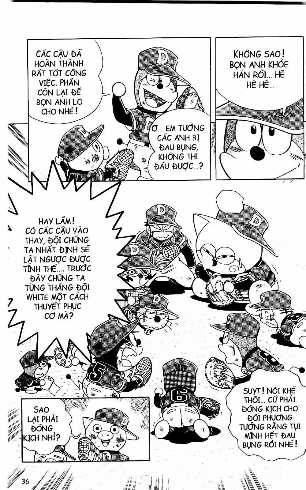 Doraemon Bóng Chày Chapter 58 - 60